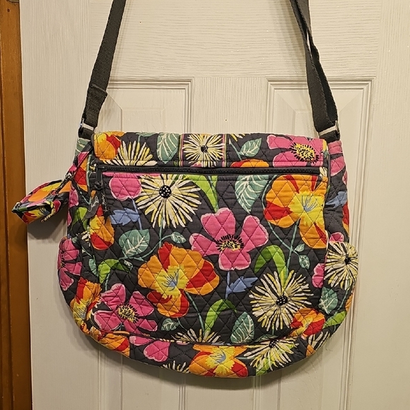 Vera Bradley Vibrant Floral Shoulder Bag - Picture 2 of 12